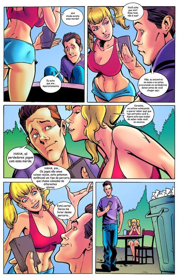 Página 5 do quadrinho adulto: A REGRA DO JOGO (RPG) – Leia completo em XCOMICS