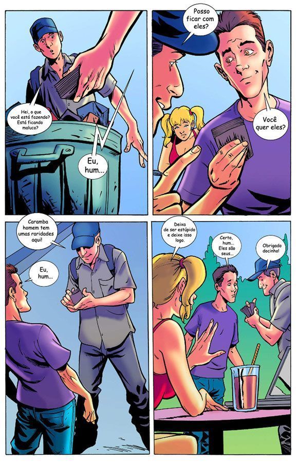 Página 6 do quadrinho adulto: A REGRA DO JOGO (RPG) – Leia completo em XCOMICS