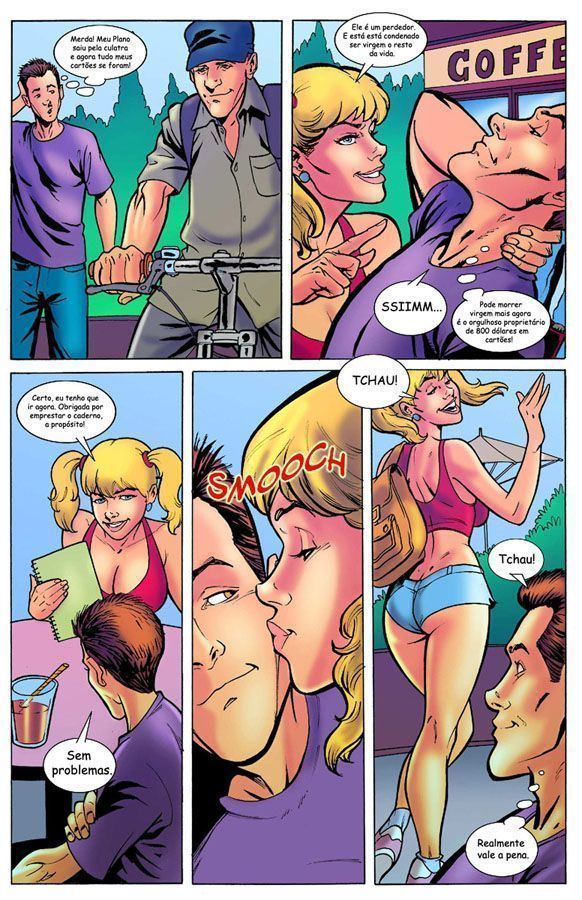 Página 7 do quadrinho adulto: A REGRA DO JOGO (RPG) – Leia completo em XCOMICS