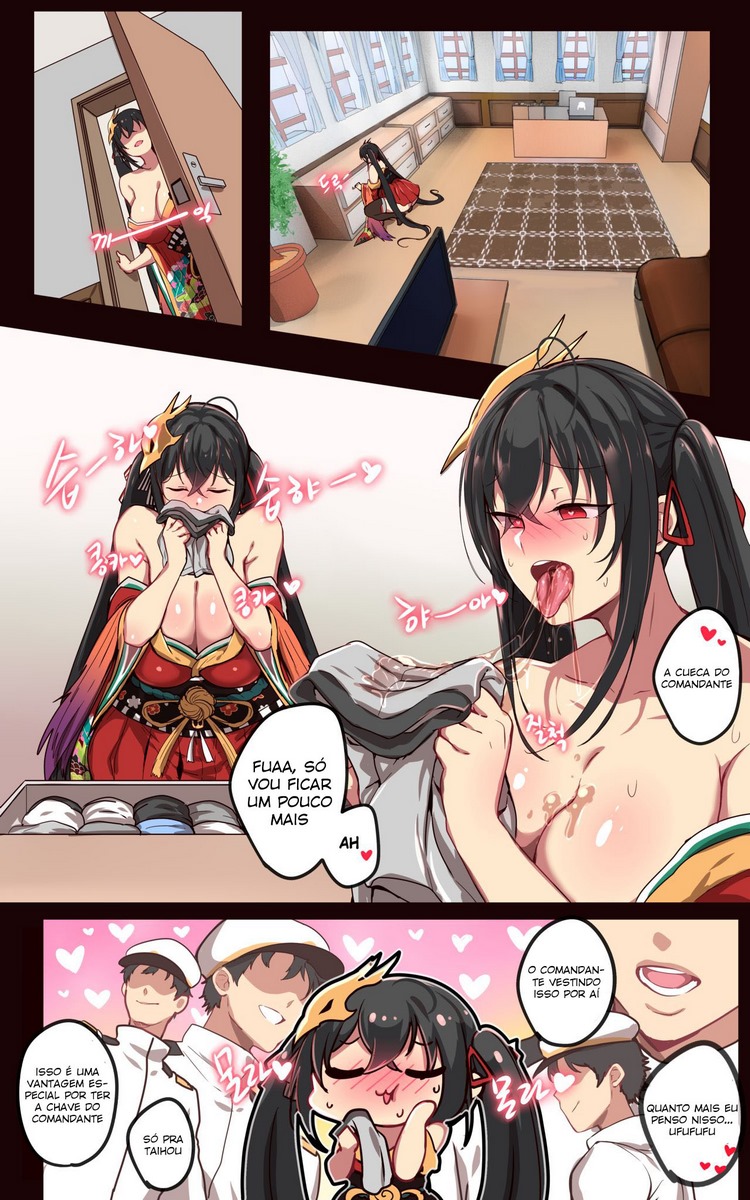 Página 6 do quadrinho adulto: A Taihou Doujin – Leia completo em XCOMICS