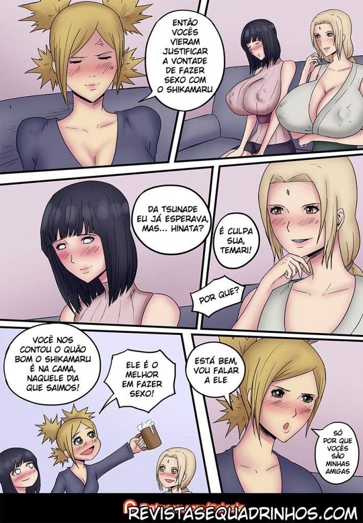 Capa do quadrinho adulto: A técnica do Shikamaru – Leia online em XCOMICS