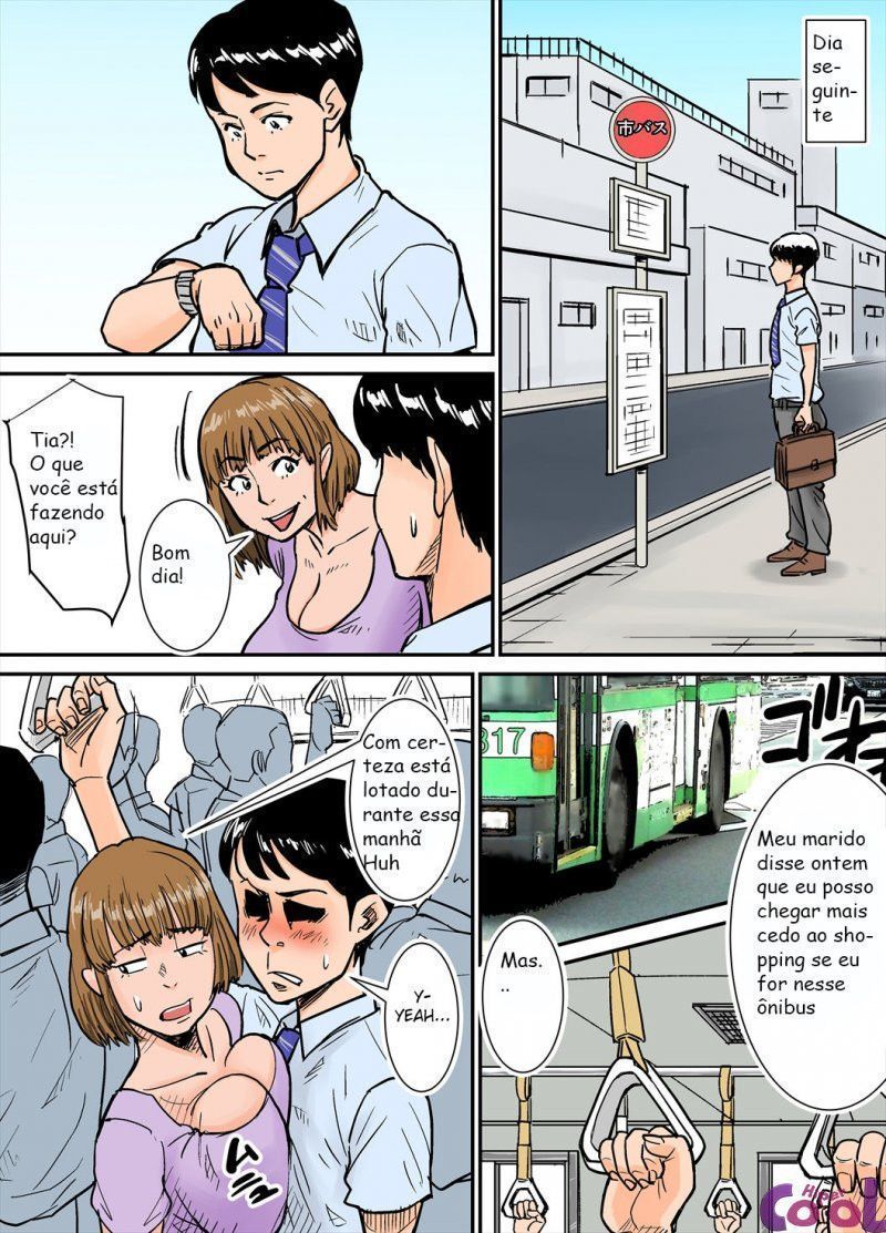 Página 3 do quadrinho adulto: A traição da tia – Leia completo em XCOMICS