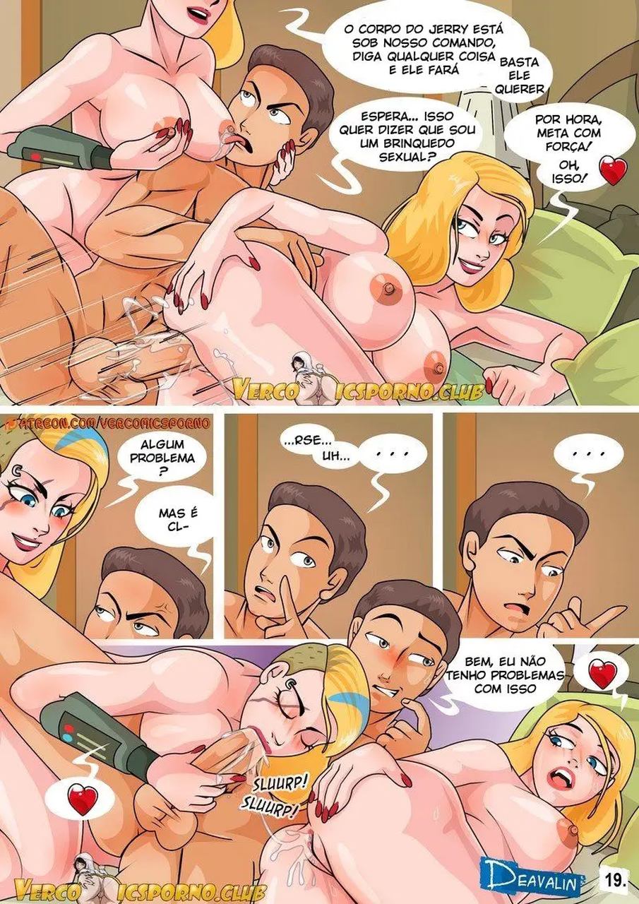 Capa do quadrinho adulto: A versão safada de beth – Leia online em XCOMICS