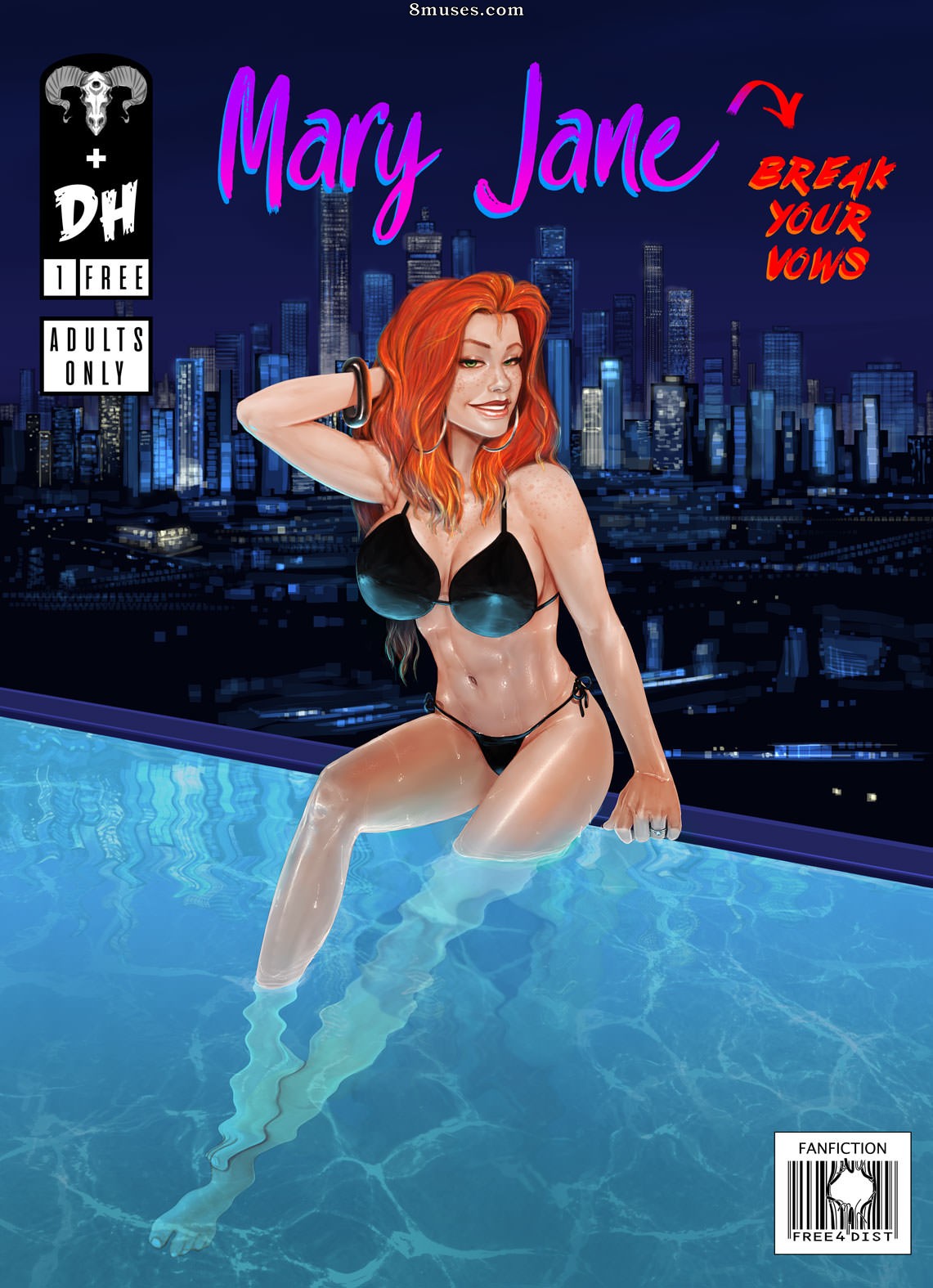 Página 1 do quadrinho adulto: A vingança de Mary Jane – Leia completo em XCOMICS