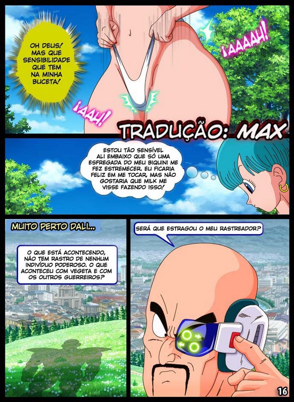 Página 16 do quadrinho adulto: A vingança de Nappa – Leia completo em XCOMICS