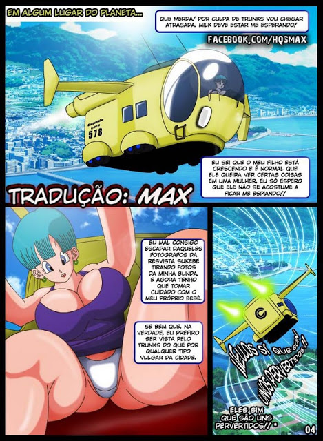 Página 4 do quadrinho adulto: A vingança de Nappa – Leia completo em XCOMICS