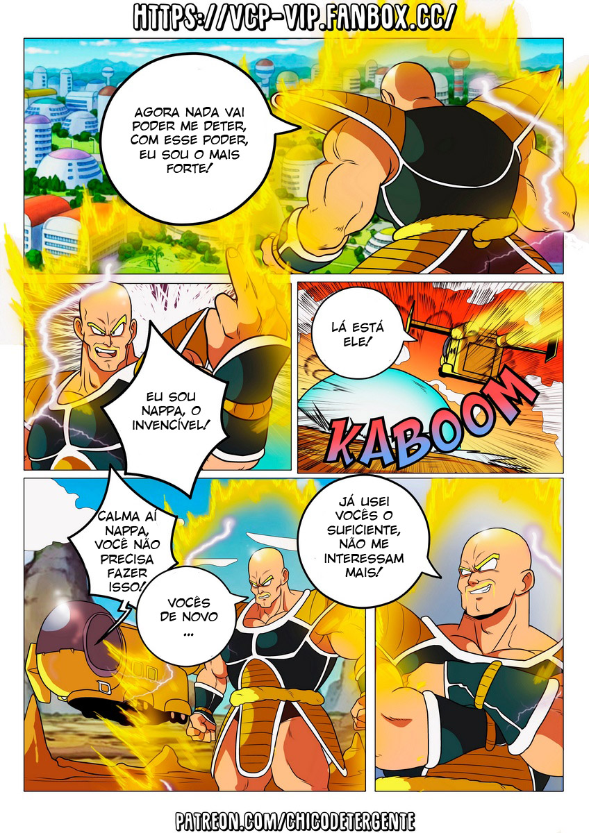 Página 4 do quadrinho adulto: A vingança de Nappa - Parte 2 – Leia completo em XCOMICS