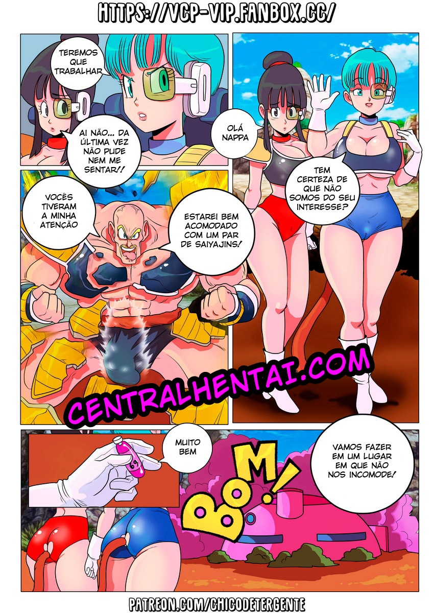 Página 5 do quadrinho adulto: A vingança de Nappa - Parte 2 – Leia completo em XCOMICS