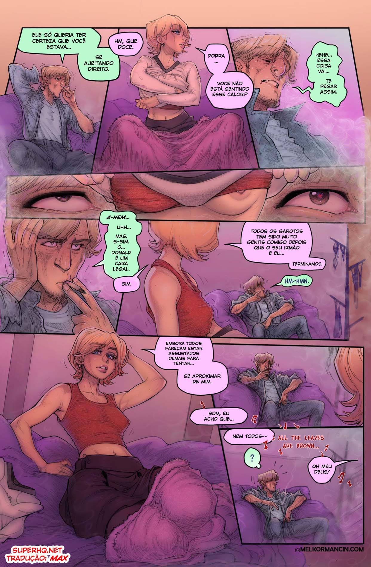 Página 8 do quadrinho adulto: About a Girl – Leia completo em XCOMICS