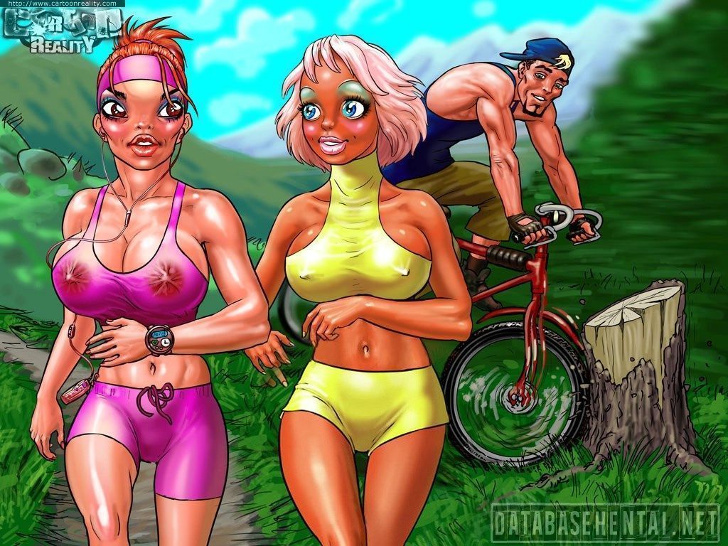 Página 1 do quadrinho adulto: Acidente de Bicicleta e Sorte! – Leia completo em XCOMICS