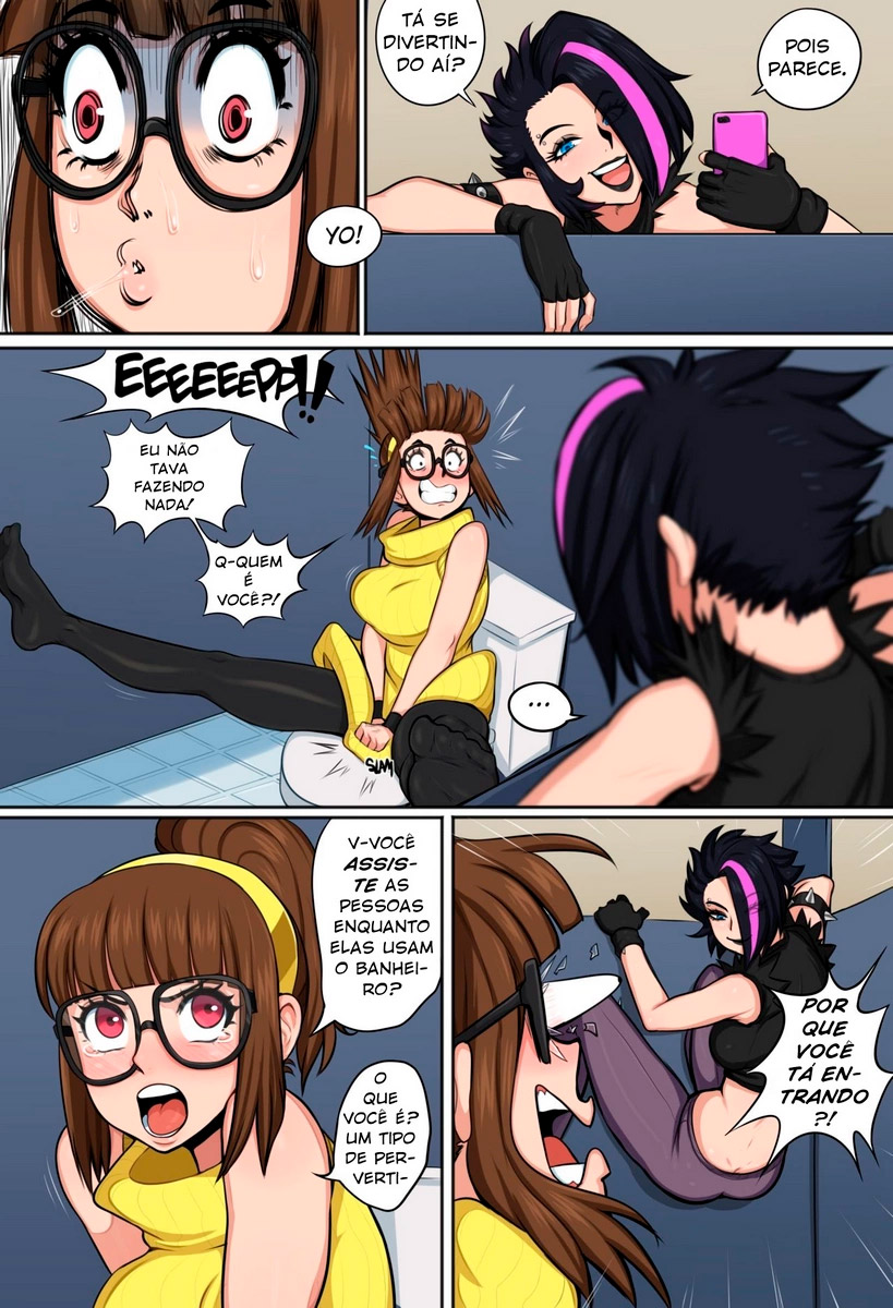 Página 4 do quadrinho adulto: Afrobull A Dumb Comic – Leia completo em XCOMICS