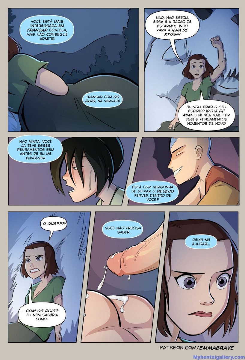 Página 14 do quadrinho adulto: After Avatar - Parte 2 – Leia completo em XCOMICS