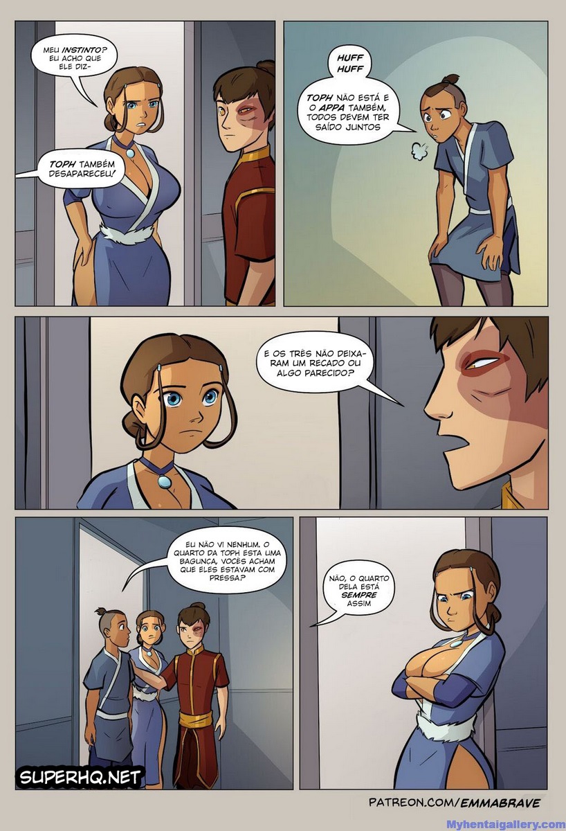 Página 5 do quadrinho adulto: After Avatar - Parte 2 – Leia completo em XCOMICS