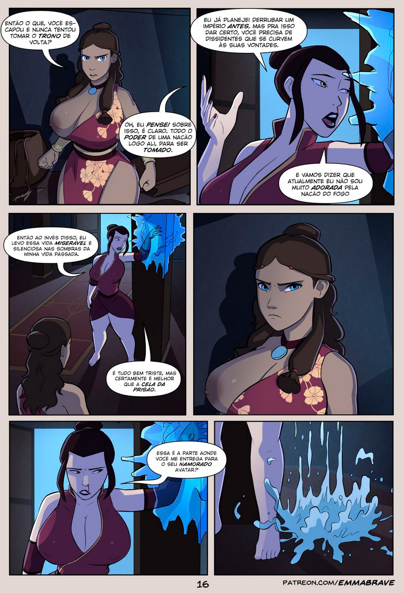 Página 17 do quadrinho adulto: After Avatar - Parte 4 – Leia completo em XCOMICS