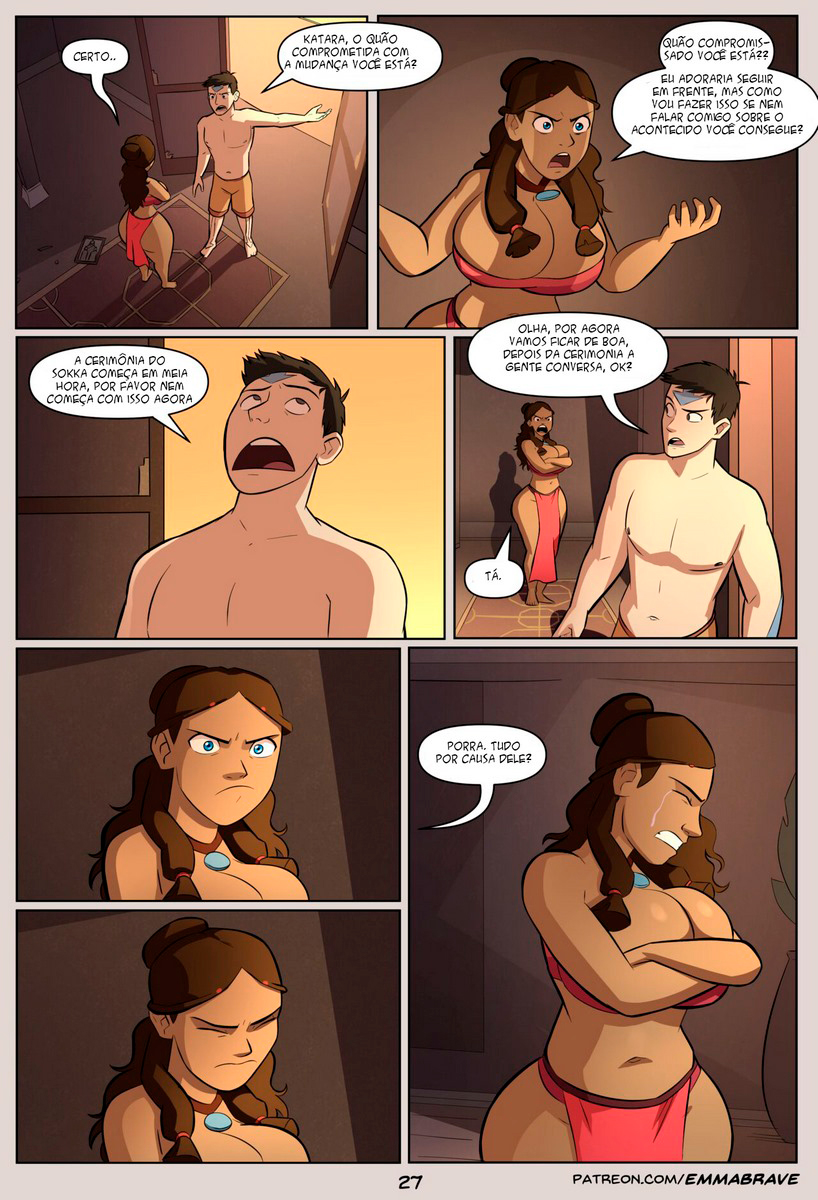 Página 28 do quadrinho adulto: After Avatar - Parte 4 – Leia completo em XCOMICS