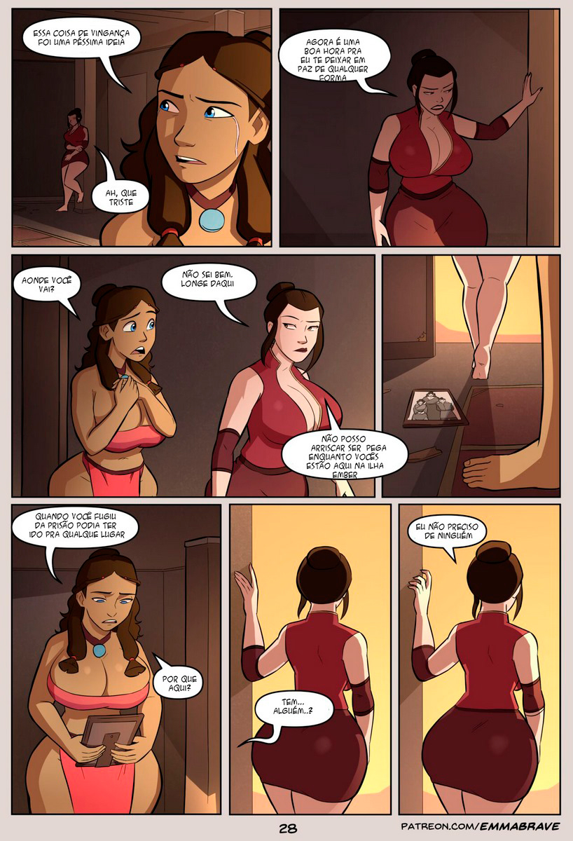 Página 29 do quadrinho adulto: After Avatar - Parte 4 – Leia completo em XCOMICS