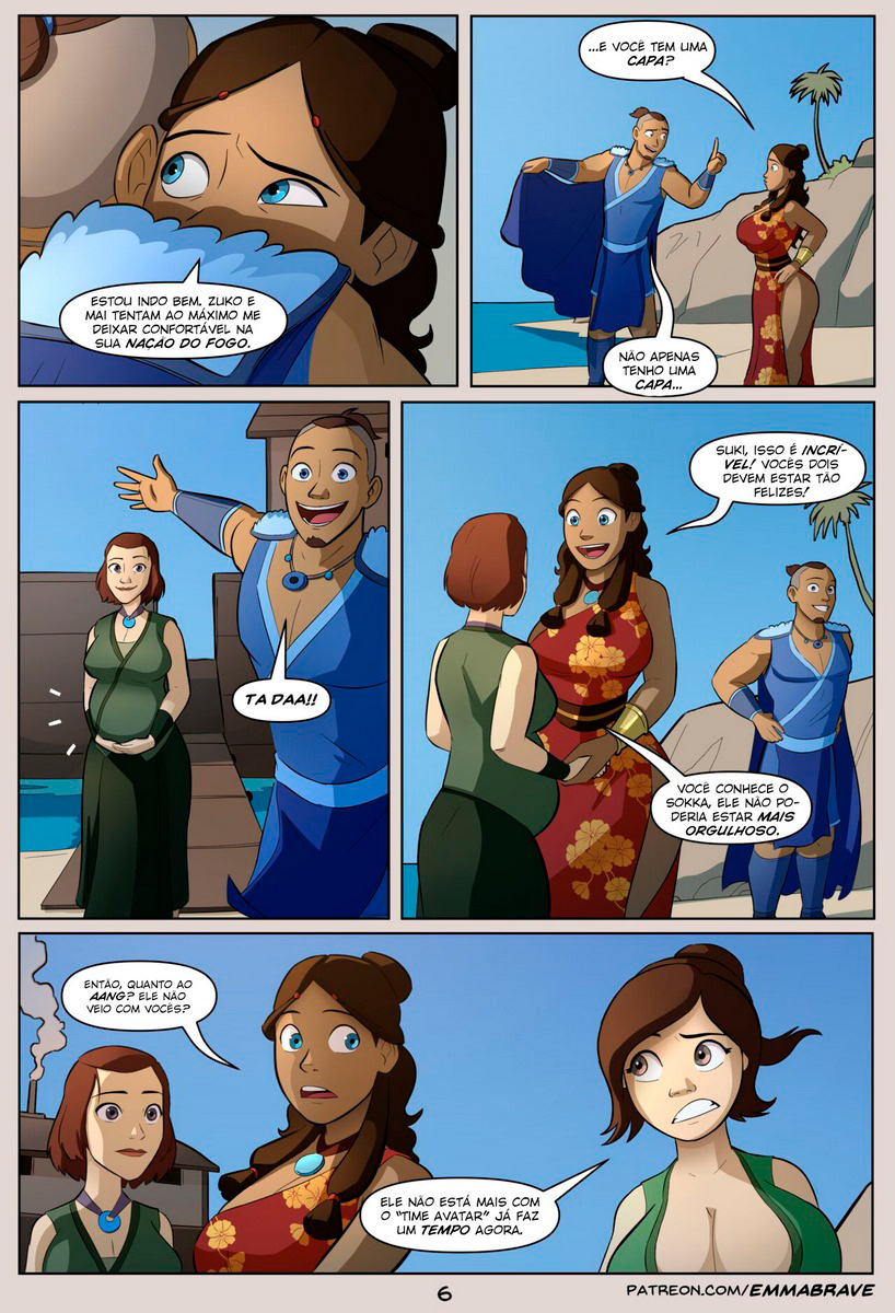 Página 7 do quadrinho adulto: After Avatar - Parte 4 – Leia completo em XCOMICS
