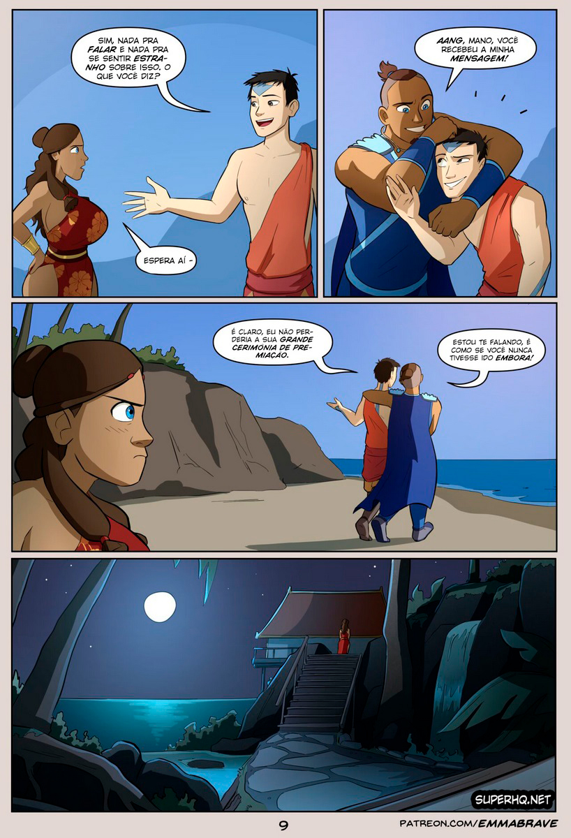 Página 10 do quadrinho adulto: After Avatar - Parte 4 – Leia completo em XCOMICS