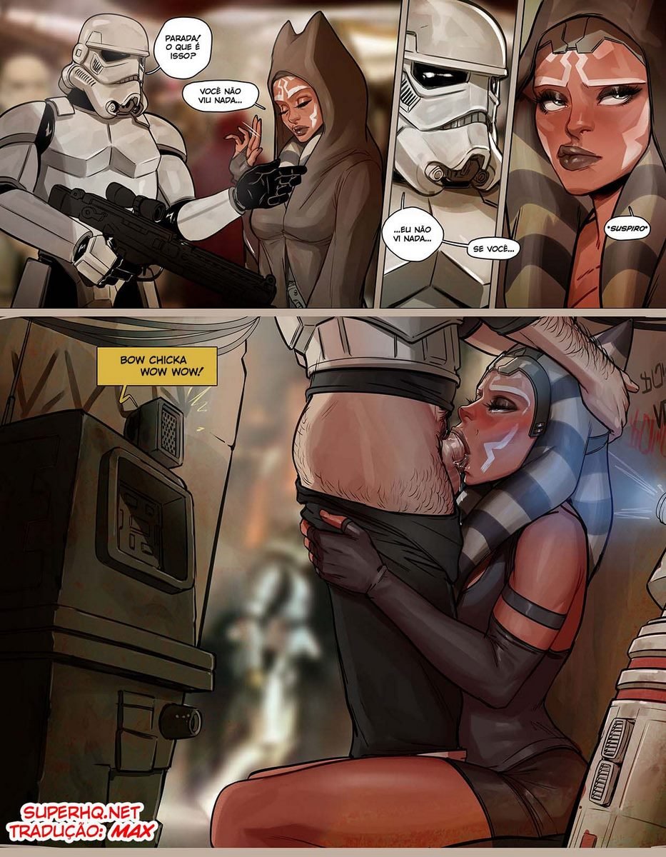 Página 2 do quadrinho adulto: Ahsoka Tano – Leia completo em XCOMICS