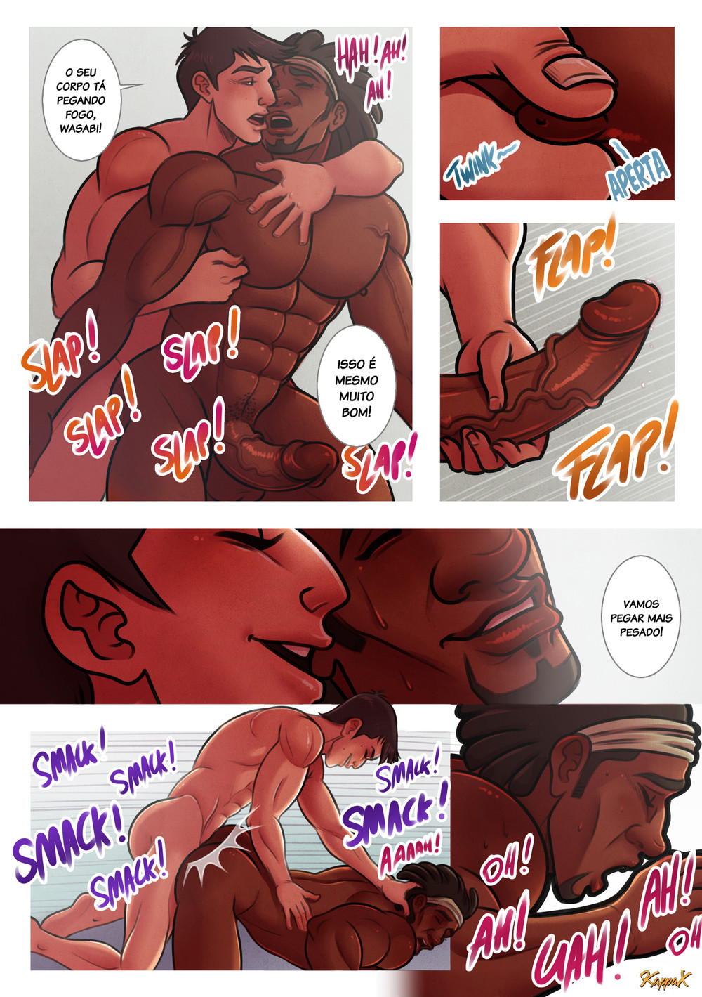 Página 14 do quadrinho adulto: Ajudando um amigo – Leia completo em XCOMICS