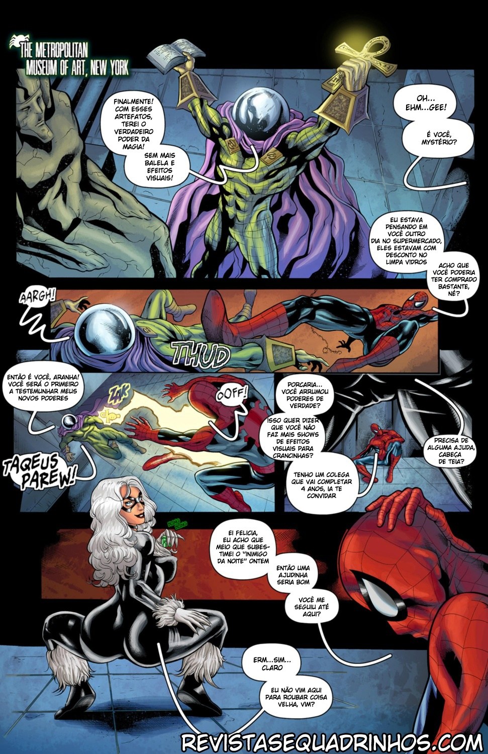 Página 3 do quadrinho adulto: Alucinação erótica do Homem Aranha – Leia completo em XCOMICS