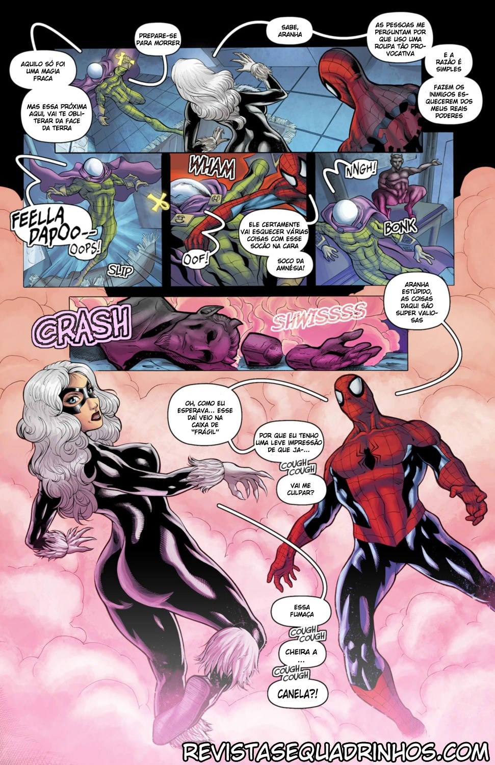 Página 4 do quadrinho adulto: Alucinação erótica do Homem Aranha – Leia completo em XCOMICS