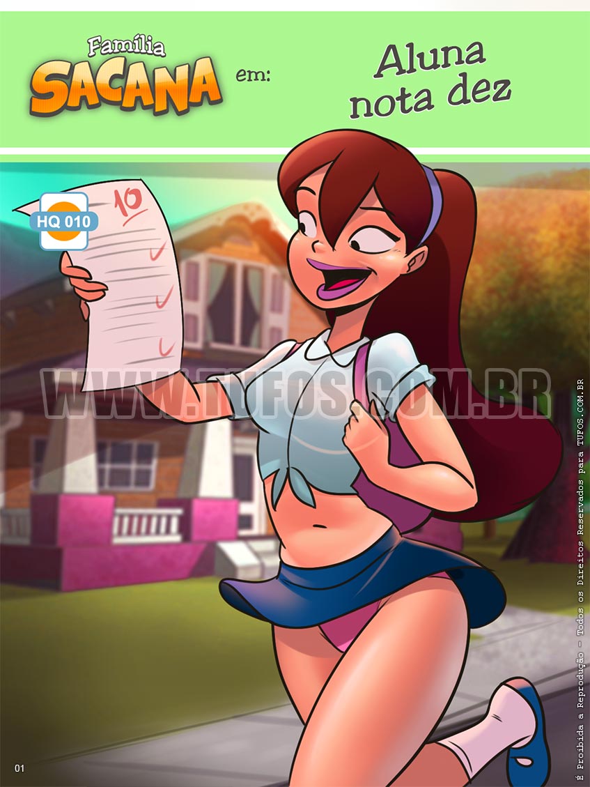 Capa do quadrinho adulto: Aluna nota dez – Leia online em XCOMICS