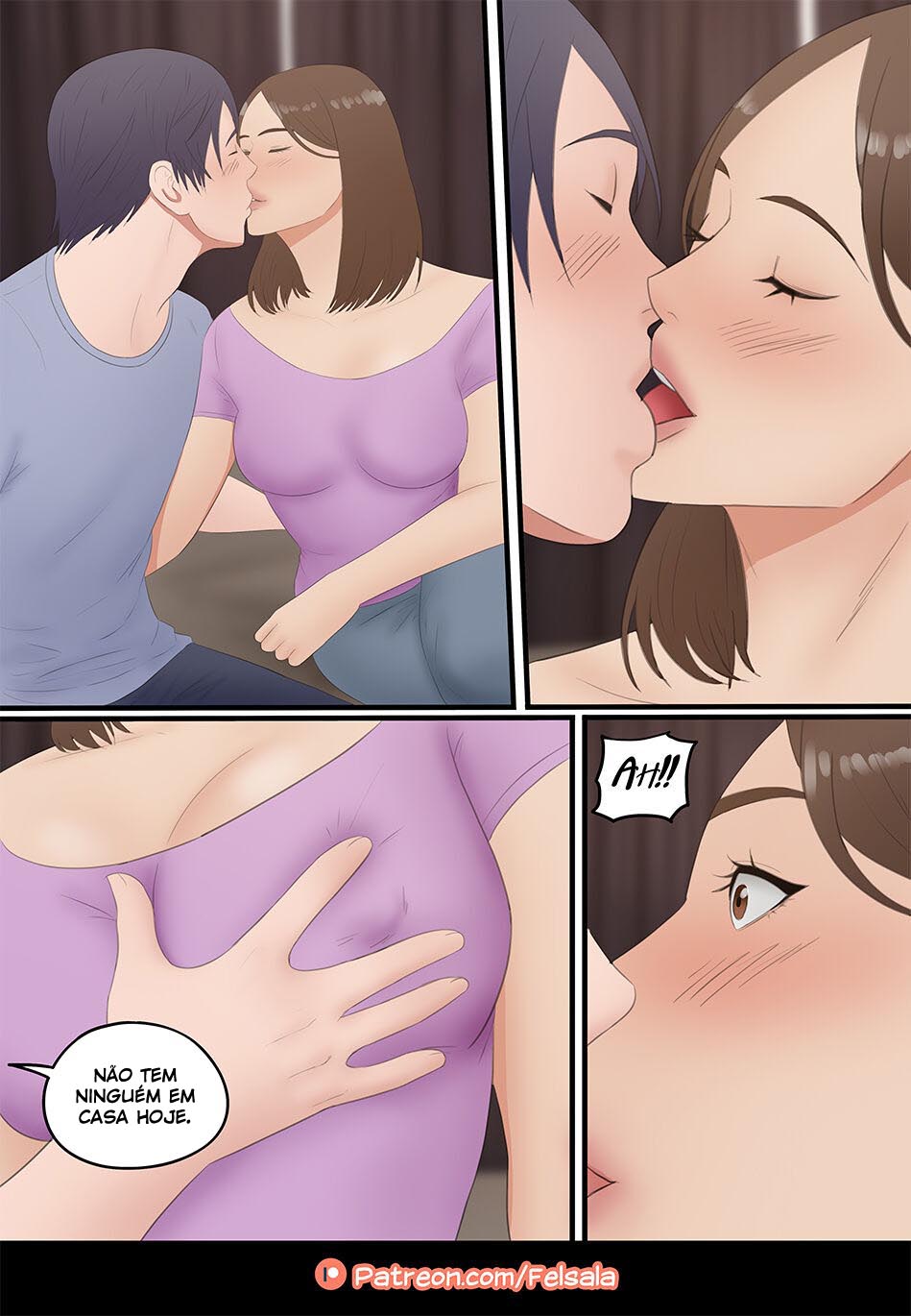Página 2 do quadrinho adulto: Amigos ajudam uns aos outros – Leia completo em XCOMICS