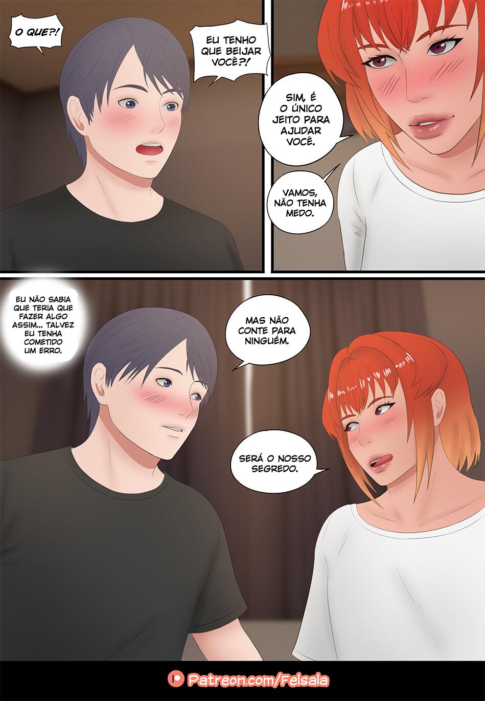 Página 6 do quadrinho adulto: Amigos ajudam uns aos outros – Leia completo em XCOMICS