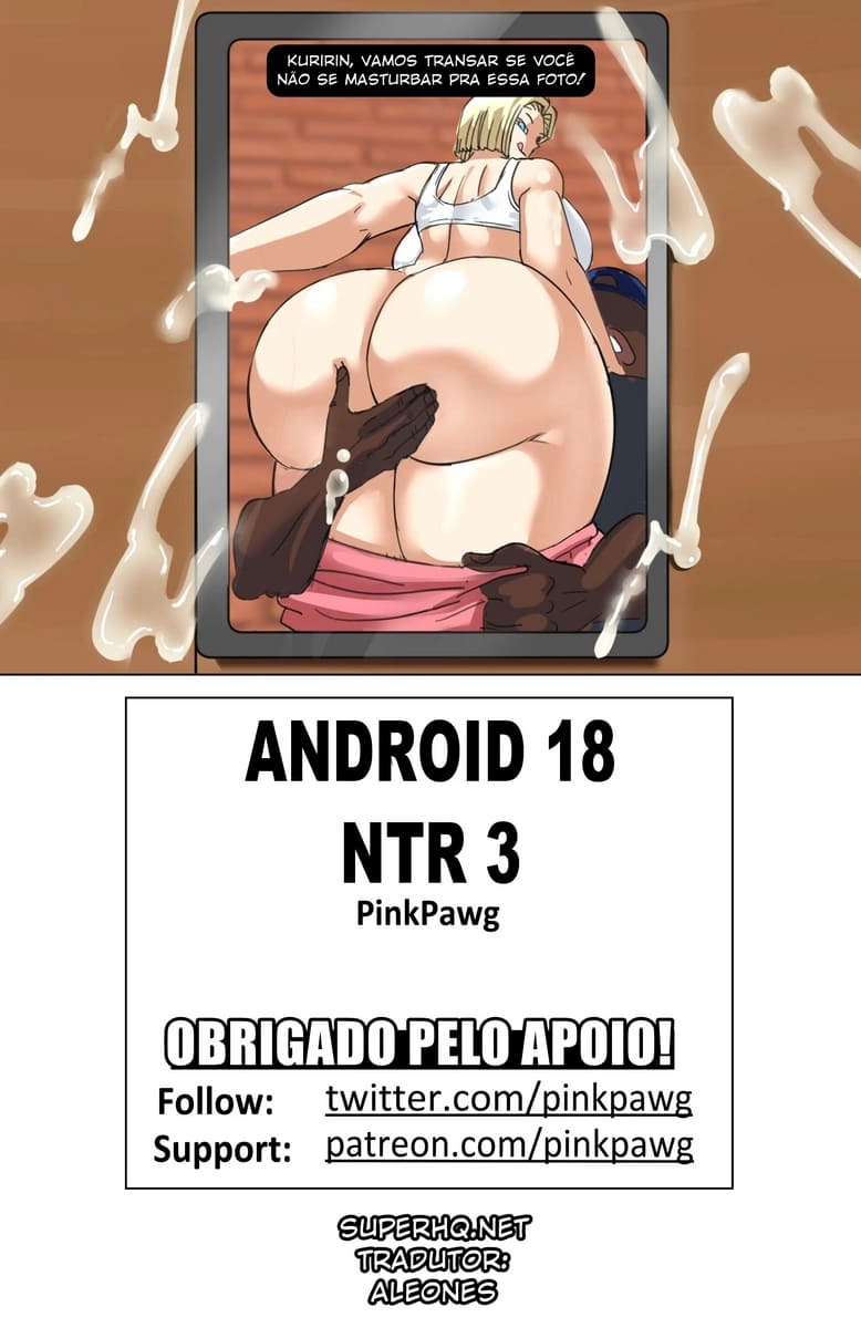 Página 24 do quadrinho adulto: Android 18 by Ping Pawg NTR 3 – Leia completo em XCOMICS