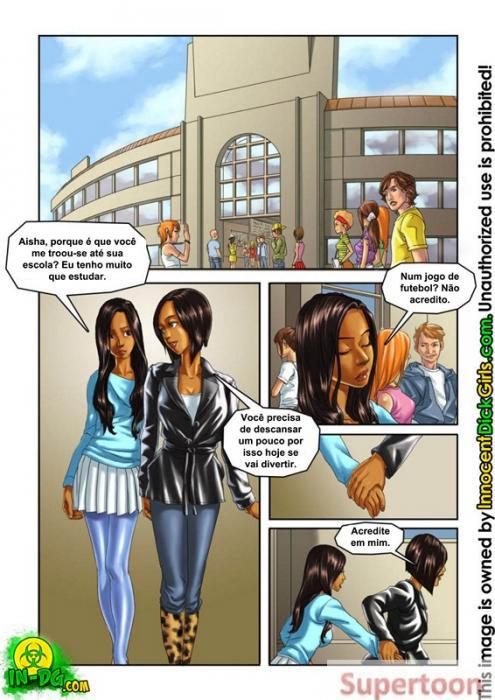 Página 2 do quadrinho adulto: Animadoras de Torcida Gostosas – Leia completo em XCOMICS