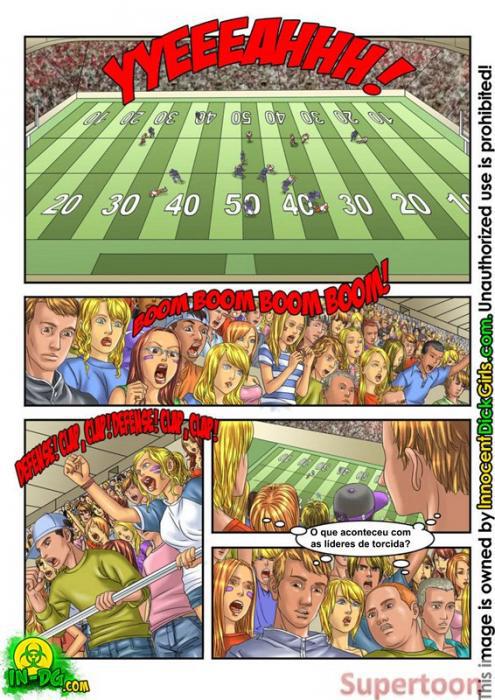 Página 11 do quadrinho adulto: Animadoras de Torcida Gostosas – Leia completo em XCOMICS