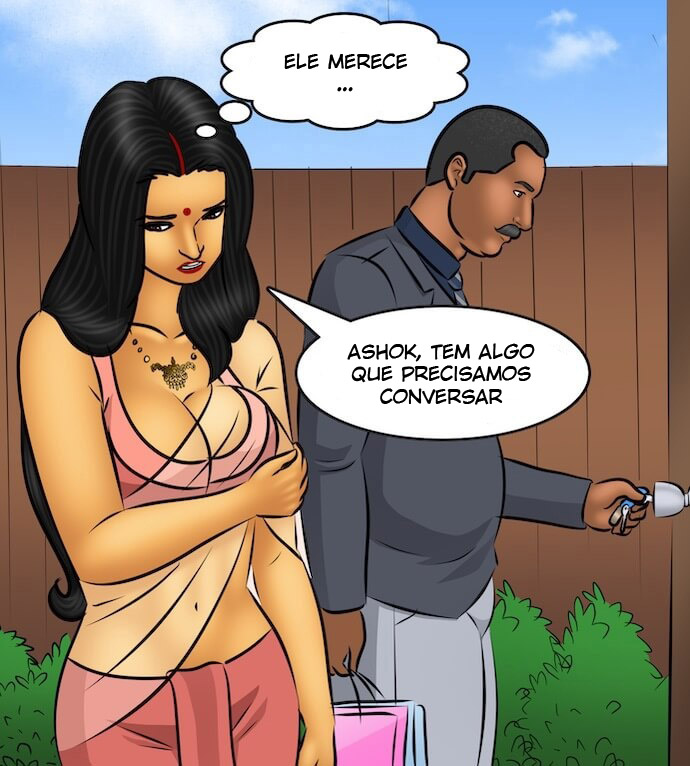 Página 94 do quadrinho adulto: Aniversário de Savita – Leia completo em XCOMICS