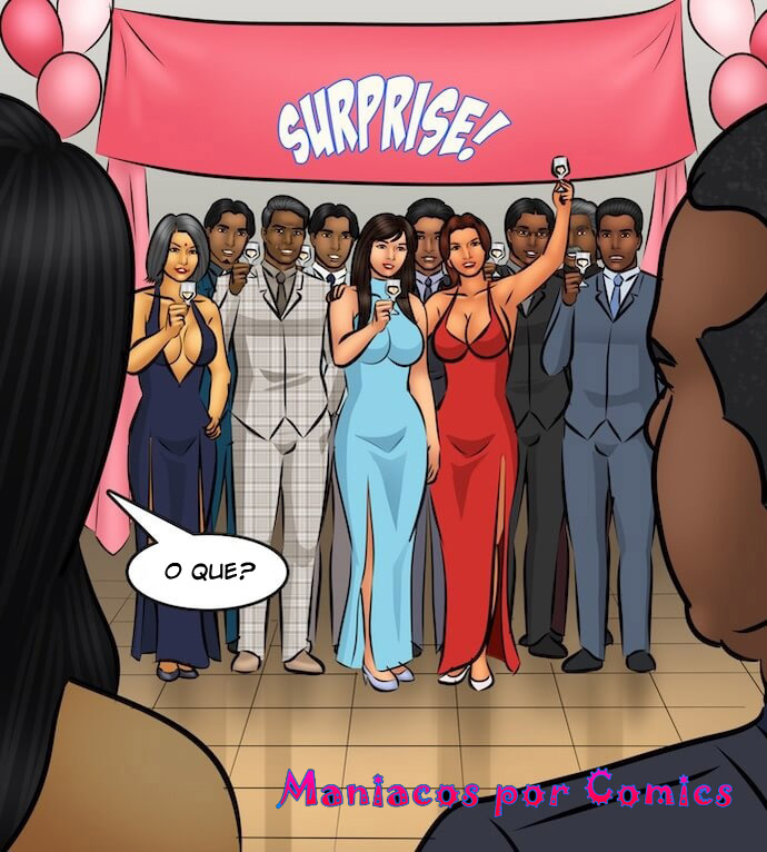 Página 96 do quadrinho adulto: Aniversário de Savita – Leia completo em XCOMICS