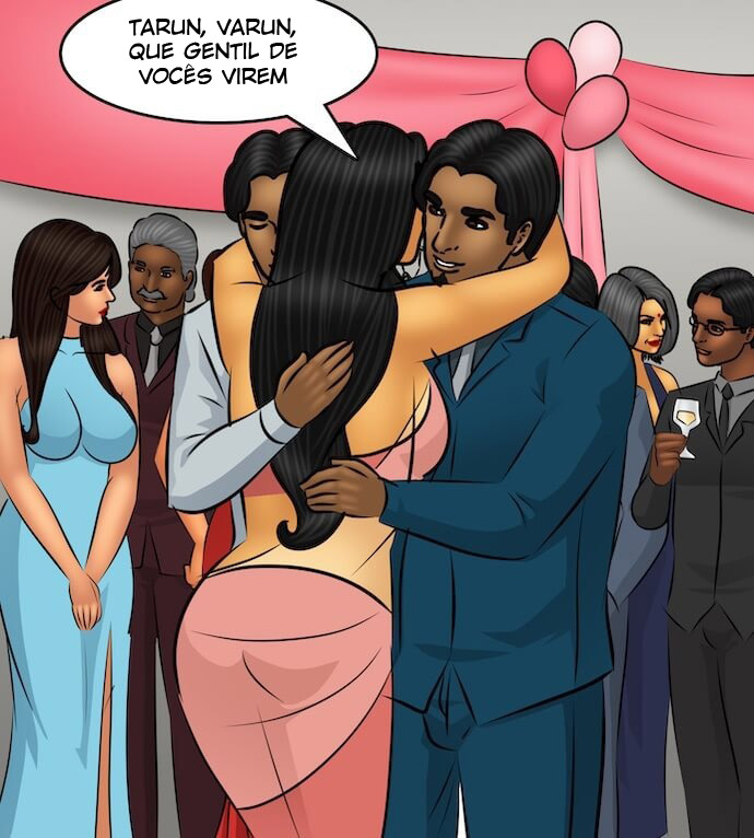 Página 100 do quadrinho adulto: Aniversário de Savita – Leia completo em XCOMICS