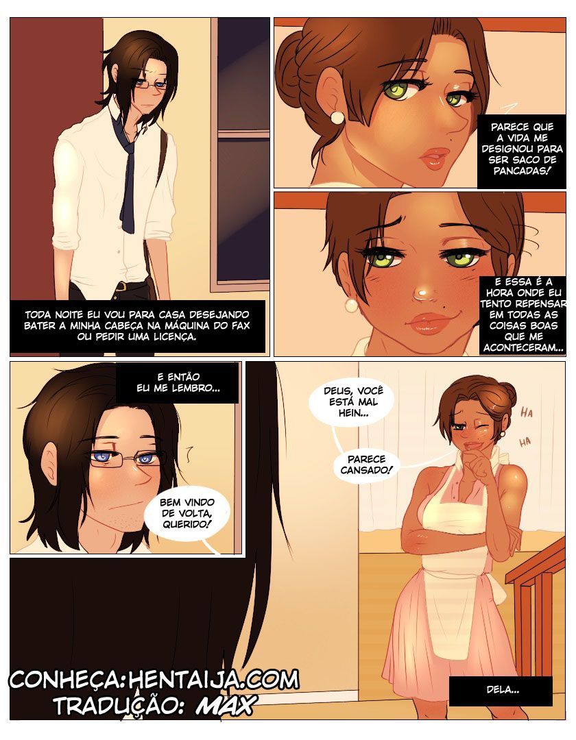 Página 2 do quadrinho adulto: Anjo ou Demônio - Roxy & Clint – Leia completo em XCOMICS