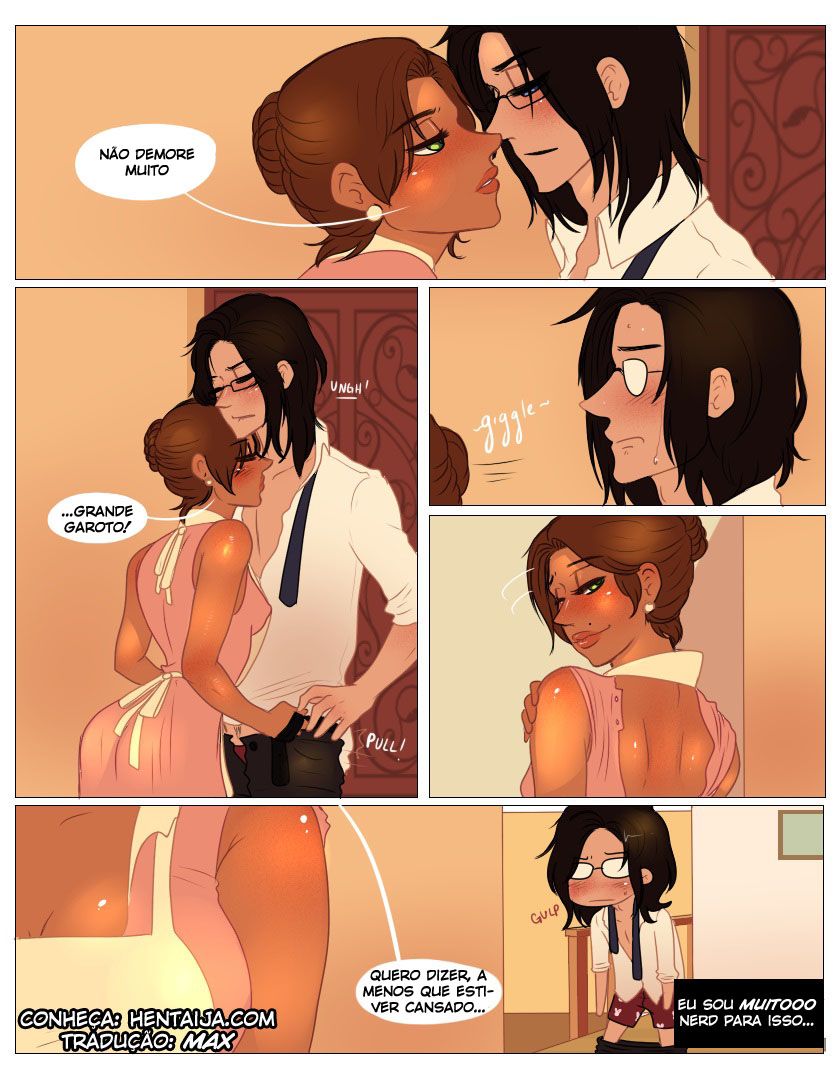Página 4 do quadrinho adulto: Anjo ou Demônio - Roxy & Clint – Leia completo em XCOMICS