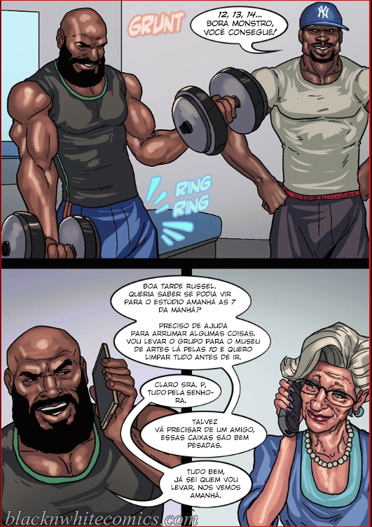 Página 2 do quadrinho adulto: Art Class 2 - Parte 1 – Leia completo em XCOMICS