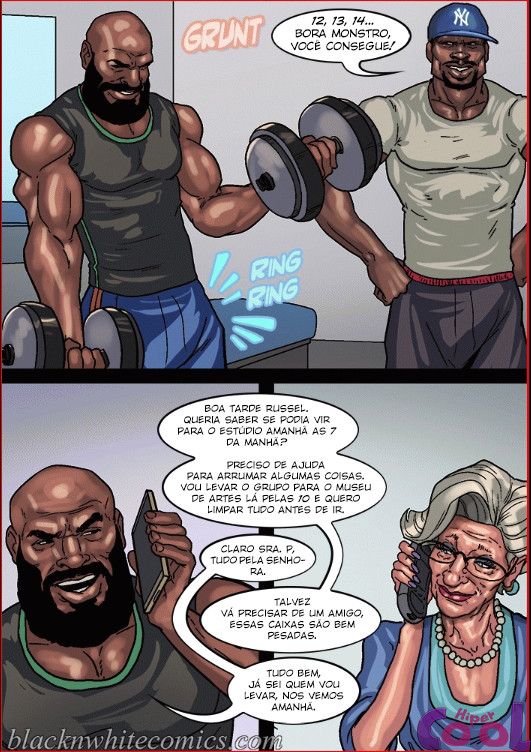 Página 1 do quadrinho adulto: Art Class Parte 4 – Leia completo em XCOMICS