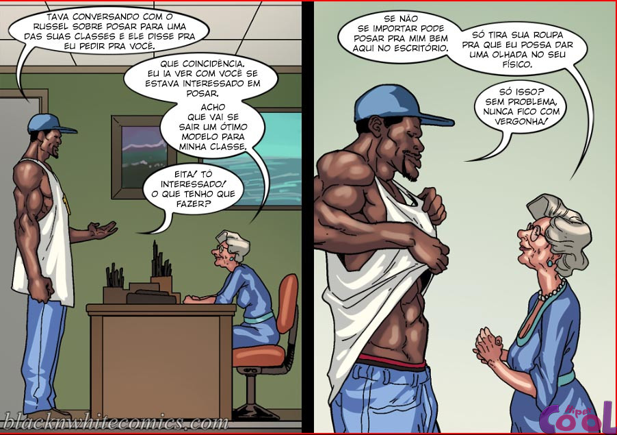 Página 7 do quadrinho adulto: Art Class Parte 4 – Leia completo em XCOMICS