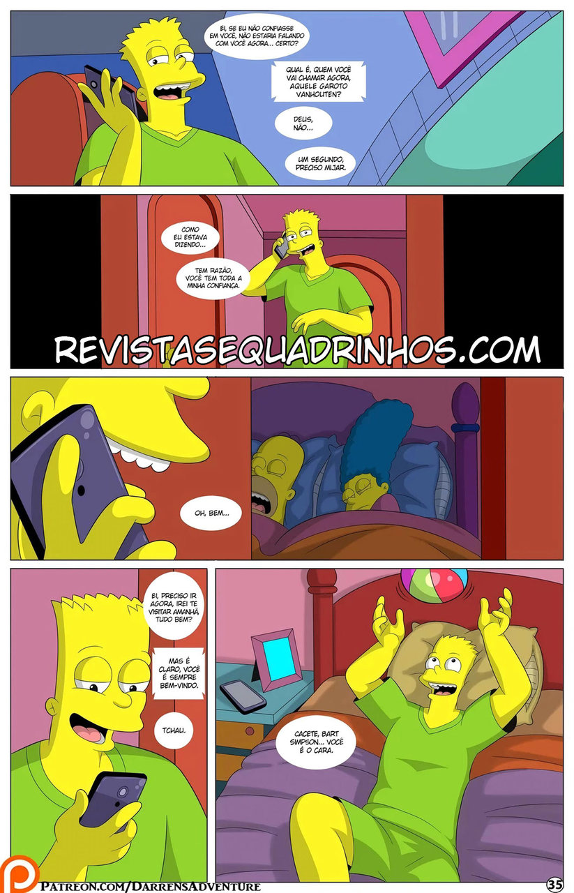 Página 35 do quadrinho adulto: As aventuras sexuais de Darren 2 – Leia completo em XCOMICS