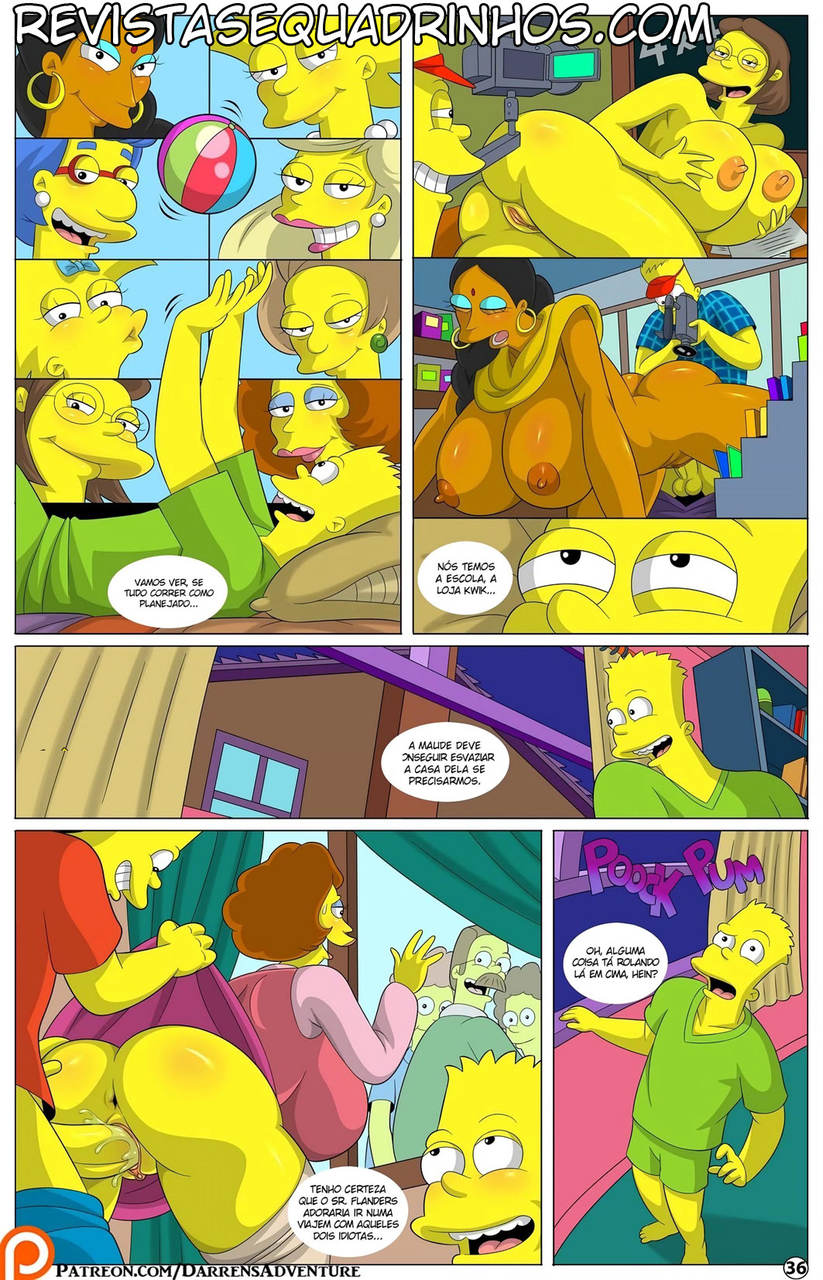 Página 36 do quadrinho adulto: As aventuras sexuais de Darren 2 – Leia completo em XCOMICS