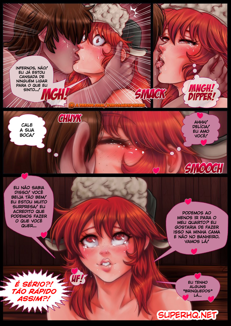 Página 12 do quadrinho adulto: As babás ruivas 2 – Leia completo em XCOMICS
