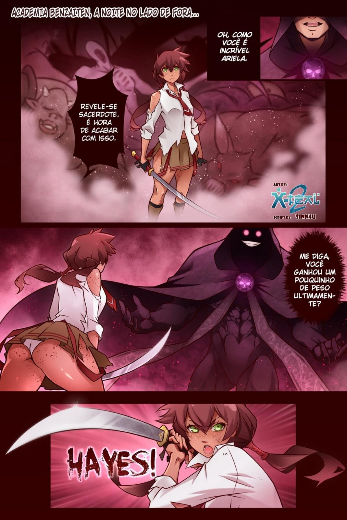 Página 2 do quadrinho adulto: Ascensão do Príncipe Excêntrico – Leia completo em XCOMICS