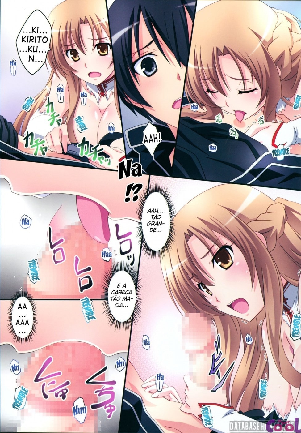 Página 10 do quadrinho adulto: Asuna e o Slime – Leia completo em XCOMICS