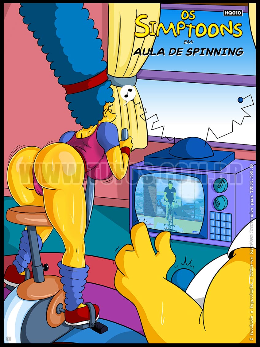 Capa do quadrinho adulto: Aula de spinning – Leia online em XCOMICS