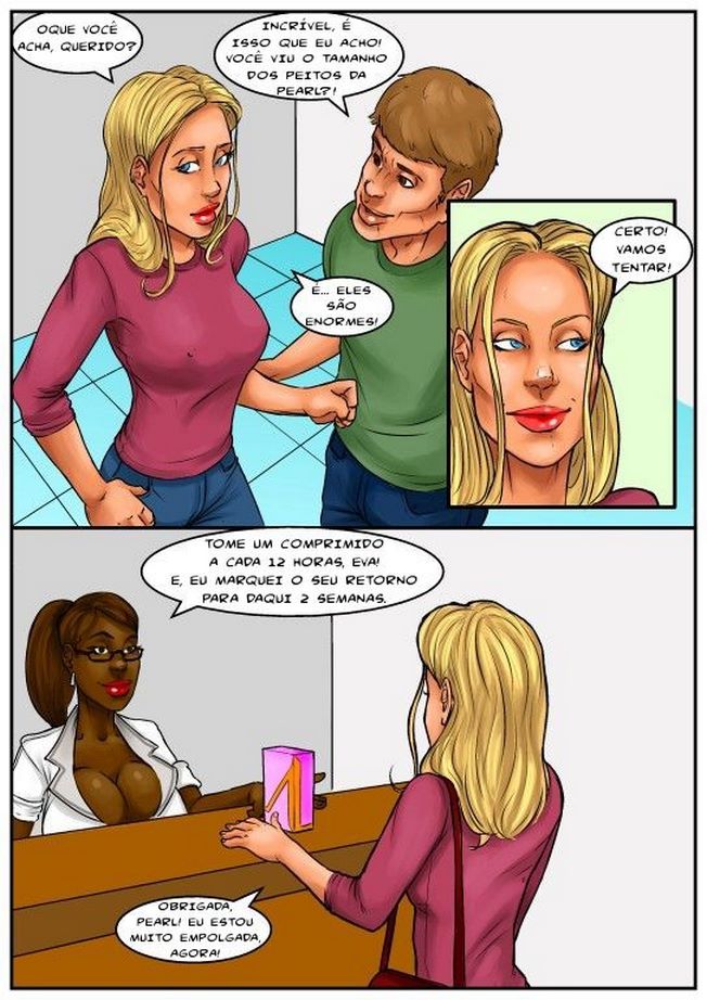 Página 7 do quadrinho adulto: Aumento de Peitos – Leia completo em XCOMICS