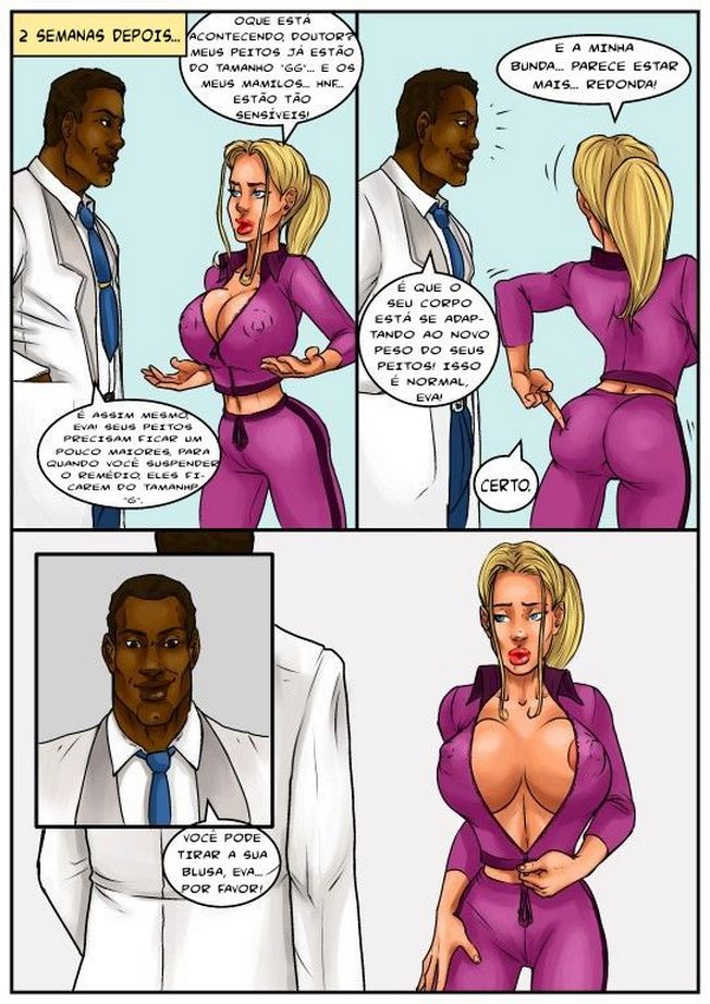 Página 10 do quadrinho adulto: Aumento de Peitos – Leia completo em XCOMICS
