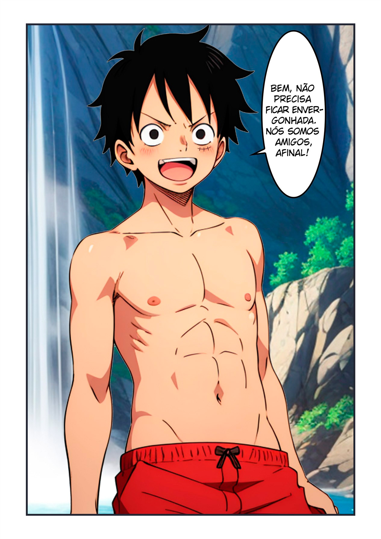Página 12 do quadrinho adulto: Aventura com Robin na Cachoeira – Leia completo em XCOMICS