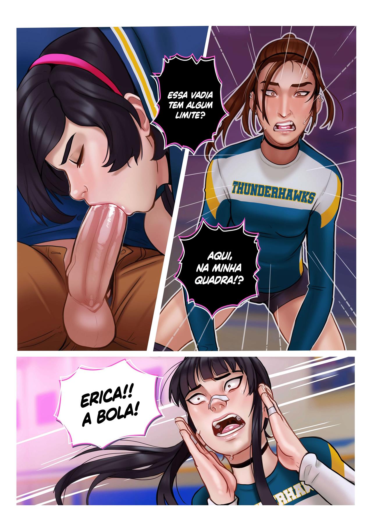 Página 4 do quadrinho adulto: Azar no jogo, sorte no sexo – Leia completo em XCOMICS